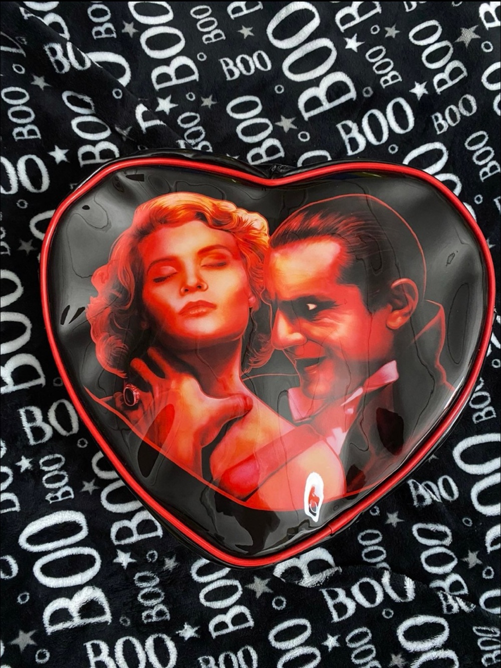 Heart-shaped Dracula backpack